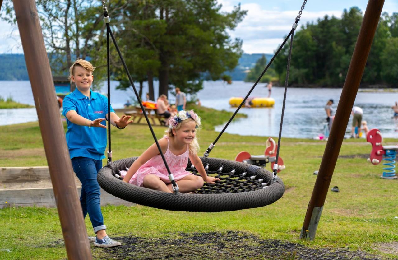 Sveastranda Camping Gullor ภายนอก รูปภาพ